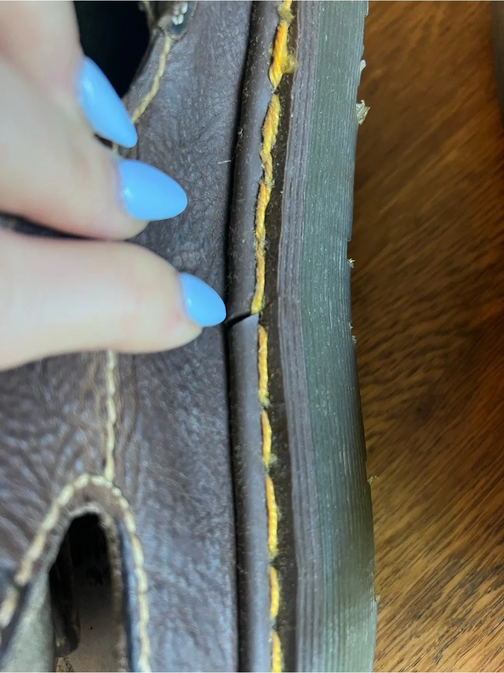 Dr. Martens woven leather